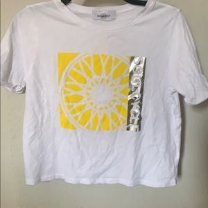 soulcycle crop tee
